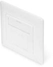 DIGITUS Modulare Anschlussdose f&uuml;r Keystone-Module &ndash; 2 Port &ndash; Designf&auml;hig...