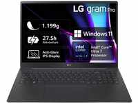 2024 LG gram Pro 16 Zoll Notebook - 1199g Intel Core Ultra7 Laptop (32GB RAM,...