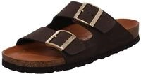 Rohde Alba Pantolette Damen Hausschuhe Sandale Leder 565014 Mocca,...