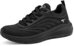 Tamaris Comfort Damen Sneaker flach Sportlich Vegan, Schwarz (Black), 39 EU