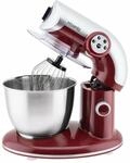 H.Koenig KM80 Professionelle Multifunktionale K&uuml;chenmaschine 5.5L Rot