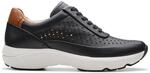 Clarks Tivoli Grace, Sneaker, Black Leather,