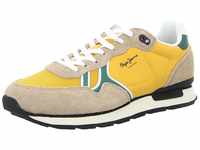 Pepe Jeans Herren Brit Fun M Sneaker, Gelb (Rugby Yellow), 11