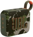 JBL Go 4 in Camouflage &ndash; Tragbare Bluetooth-Lautsprecher-Box mit JBL Pro Sound,