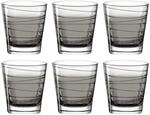 Leonardo Vario Struttura Trink-Gl&auml;ser 6er Set, sp&uuml;lmaschinenfeste Wasser-Gl&auml;ser,