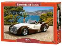 Castorland CSB53094 Roadster in Riviera, 500 Teile Puzzle, Bunt, 35 x 25 x 5 cm