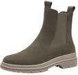 Tamaris Damen Chelsea Boots Leder; OLIVE/gr&uuml;n; 36 EU