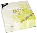 Papstar Servietten / Tissueservietten gr&uuml;n "Royal Collection", "Annabel" (50...