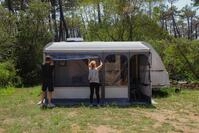 Fiamma Vorzelt Privacy Caravanstore Zip XL, Polyvinylchlorid (PVC), Grau, 16 kg, 280