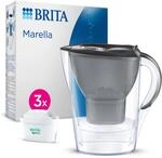 Brita Filterkanne Marella +3 Maxtra Pro PP grau Polypropylen 2,4 l 150 l