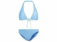 adidas Women's Halterneck Bikini Badeanzug, Blue Burst, M