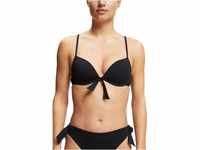 ESPRIT Damen Hamptons Beach Ay Rcs Pad.plunge Bikini, Schwarz, A EU