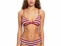 ESPRIT Damen Brela Beach Rcs Pad.bra Top Bikini, Dark Red 3, C EU