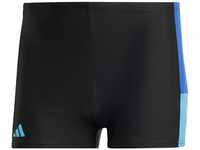 adidas Men's Colorblock Swim Boxers Badehose, Black/Royal Blue/Blue Burst, 42