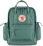 Fj&auml;llr&auml;ven Rucksack Laptoprucksack mit Laptopfach K&aring;nken Outlong Frost Green blau