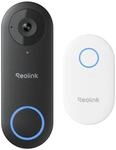 Reolink 5MP Video-T&uuml;rklingel PoE mit Chime, UHD T&uuml;rklingel Kabelgebundene mit