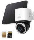 eufy 4G LTE &Uuml;berwachungskamera mit WLAN, 4K UHD Schwenk-Neige-Funktion, Kabellos,