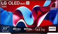 LG OLED83C47LA TV 83" (210 cm) OLED evo Fernseher (α9 Gen7 4K AI-Prozessor,...