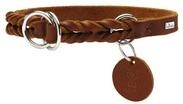 HUNTER Dressurhalsung SOLID EDUCATION, Farbe: cognac, besonders belastbares Leder,