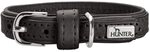Hunter Hundehalsband SOHO MINI, Farbe: schwarz, Rindsleder, weich & geschmeidig,