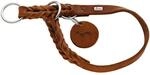 HUNTER Dressurhalsung SOLID EDUCATION, Farbe: cognac, besonders belastbares Leder,