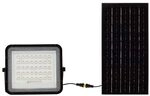 V-TAC VT-80W LED Solar Flutlicht - 4000K - 6000mAh - 3M Kabel - Inkl. Fernbedienung -