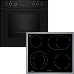 NEFF EDX4PB, Set bestehend aus E2CCG6AK0, N 30, Einbauherd mit CircoTherm, 60 x 60 NEFF EDX4PB, Set bestehend aus E2CCG6AK0, N 30, Einbauherd mit CircoTherm, 60 x 60