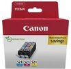Canon CLI-521 C M Y Vorteilspack 3 Tintenpatronen (Cyan, Magenta, Gelb) Original