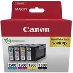 Canon Tinte - PGI-1500 C/M/Y/BK Original Drucker Farbdruckerpatronen - 4er-Pack...