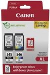 Canon Tintenpatronen & Papier-Multipack - PG-545XL/CL-546XL Original...