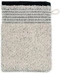 M&ouml;ve Eden Melange Waschhandschuh 20 x 15 cm aus 90% Baumwolle, 10% Leinen,