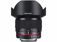 Samyang 14/2,8 Objektiv DSLR Nikon F AE manueller Fokus automatischer...