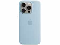 Apple iPhone 15 Pro Silikon Case mit MagSafe – Hellblau ​​​​​​​
