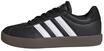 adidas Unisex Kinder VL Court 3.0 Shoes, Core Black/Cloud White/Gum, 31.5 EU