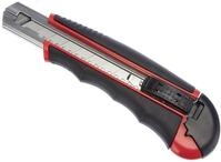 Wedo 78418 Cutter Autoload (18mm, inklusiv 6 Klingen im Magazin) rot/schwarz