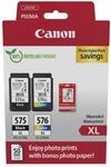 Canon Tintenpatronen & Papier-Multipack - PG-575XL/CL-576XL Original...