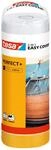 tesa Easy Cover Perfect+ Refill M - 2in1 Malerfolie mit Malerband aus...