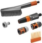 Gardena Cleansystem Grundausstattung S soft: Reinigungsb&uuml;rste,...