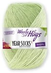 Woolly Hugs Year Socks Fb. 05 Mai, 100g Sockenwolle mit dezentem Degrad&eacute; Farbverlauf