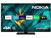 Nokia 55 Zoll (139 cm) 4K UHD Fernseher Smart Android TV (DVB-C/S2/T2, Netflix,...