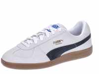 PUMA Herren Handball Indoor Court Shoe, Puma White Puma Black Gum, 45 EU