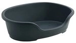 Karlie Haustierkorb Domus L: 80 cm B: 61 cm H: 26 cm schwarz 80 cm Innenfl&auml;che