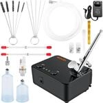 VEVOR Dual Action Airbrush Set mit Lackierpistole, 30 psi &plusmn; 15% Luftkompressor...