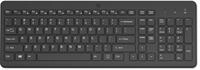 HP 220 Wireless Tastatur, Full-Size QWERTZ Deutsches Layout, Kabellos 2,4 GHz,