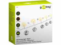 goobay 57949 LED Lichterkette mit Timerfunktion Batteriefunktion –...