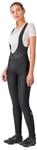 Castelli Unisex Entrata W Bibtight Kurze Radlerhose, Schwarz, L EU