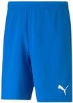 PUMA Herren Teamrise Shorts, Electric Blue Lemonade-puma White, S EU