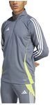 adidas Herren Tiro24 Training Top Sweatshirt, Team Onix/semi solar Yellow, S