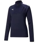 PUMA Herren teamLIGA Fu&szlig;balltop mit viertellangem Rei&szlig;verschluss
