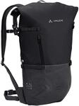 VAUDE Cityrucksack CityGo II 23 Liter Schwarz, wasserdichter Rucksack Damen & Herren,